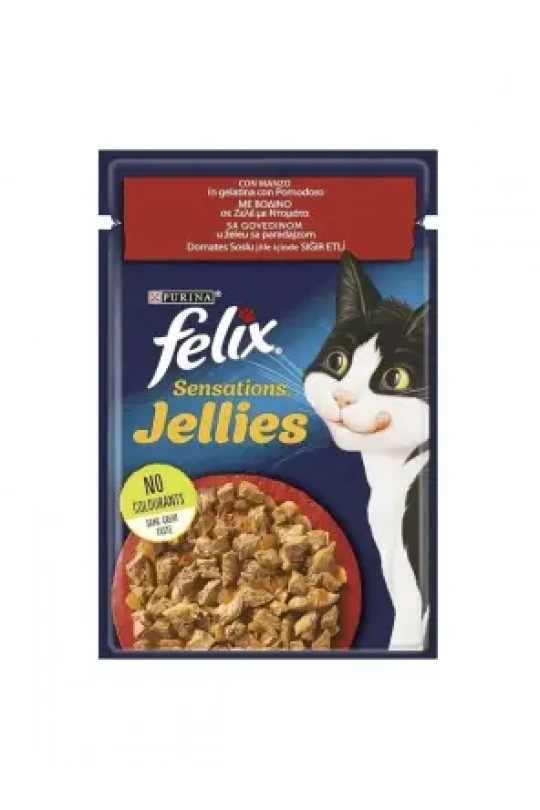 Felix Sensatıons Sığır Etli-Domatesli 85 gr