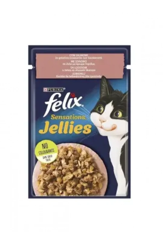 Felix Sensatıons Somon ve Karidesli 85 gr