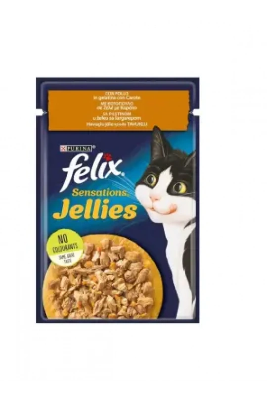 Felix Sensatıons Tavuklu ve Havuçlu 85 gr