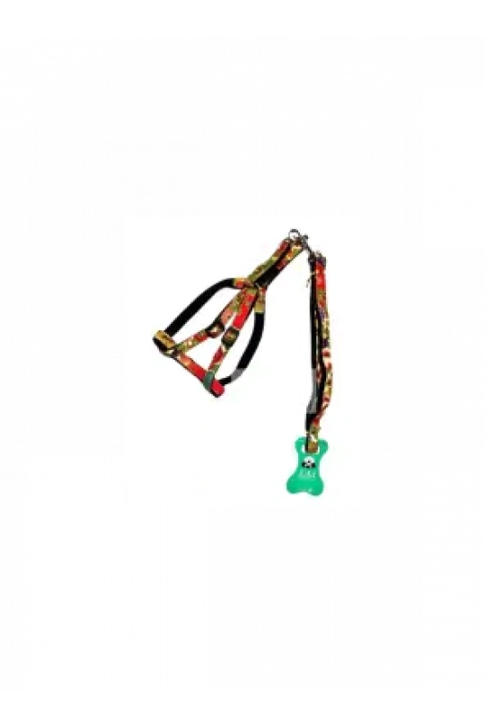 Fp-Y2046 M Çiçekli Takım Tasma