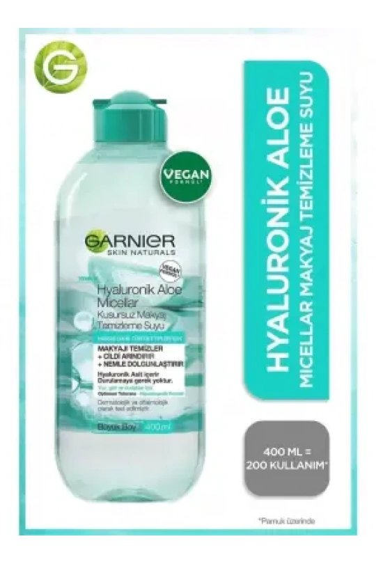 Garnier Hyaluronik Aloe Miceller Makyaj Temizleme Suyu 400 ml