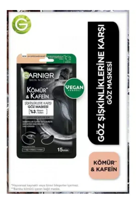 Garnier Kömür&Caffein Göz Maskesi 5gr