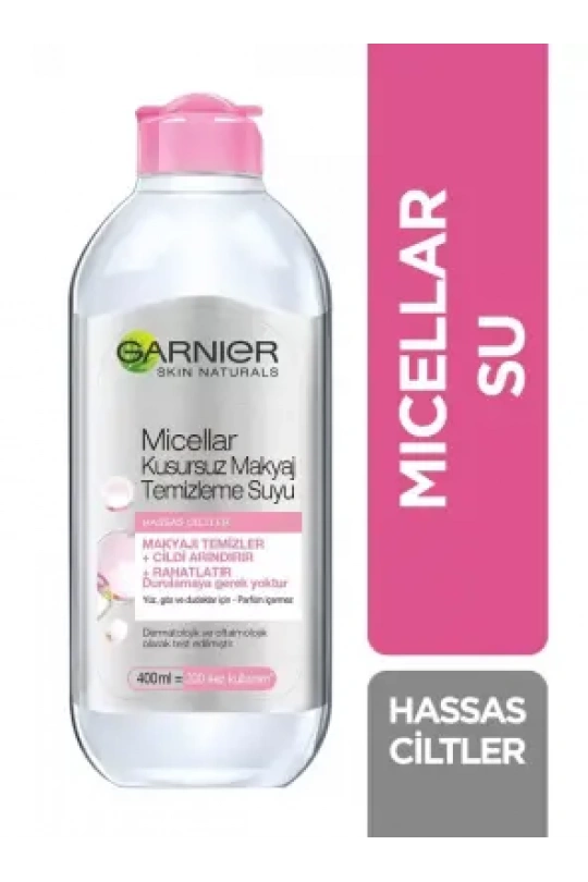 Garnier Miceller Kusursuz Makyaj Temizleme Suyu 400 ml