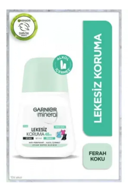 Garnier Mineral Lekesiz Koruma Ferah Koku Roll-On Deodorant 50 ml