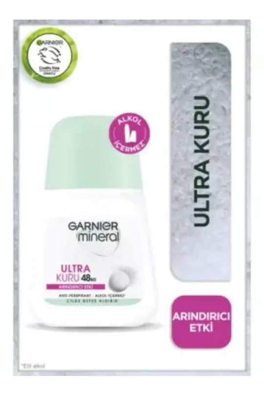 Garnier Mineral Ultra Kuru Roll-On Deodorant 50 ml