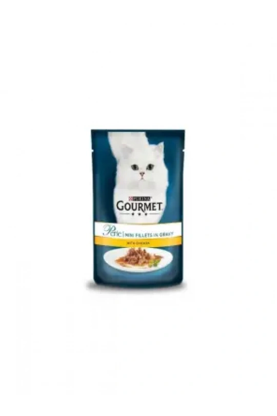 Gourmet Perle Izgara Tavuk Etli Pouch Kedi Maması 85 Gr