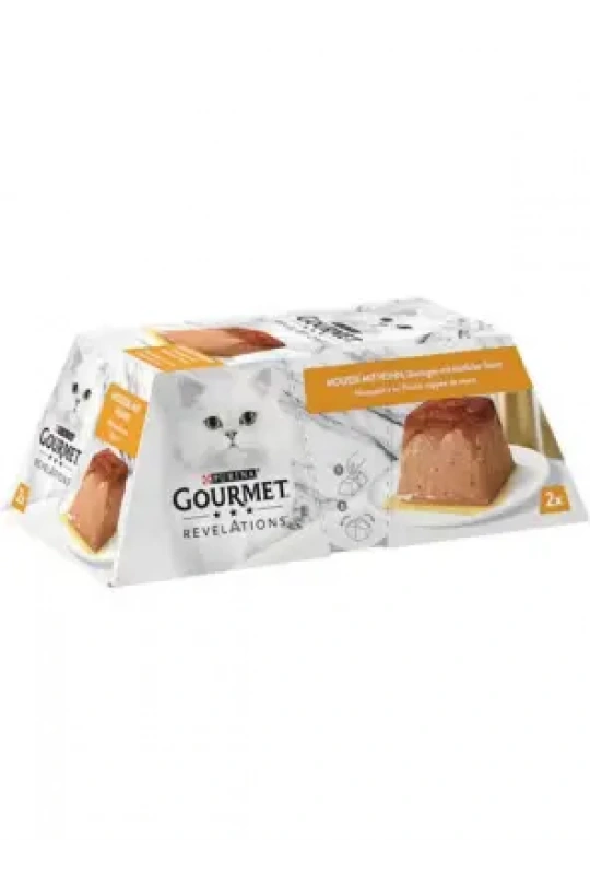 Gourmet Revelations Tavuk Etli Kedi Yaş Maması 2 x 57 Gr
