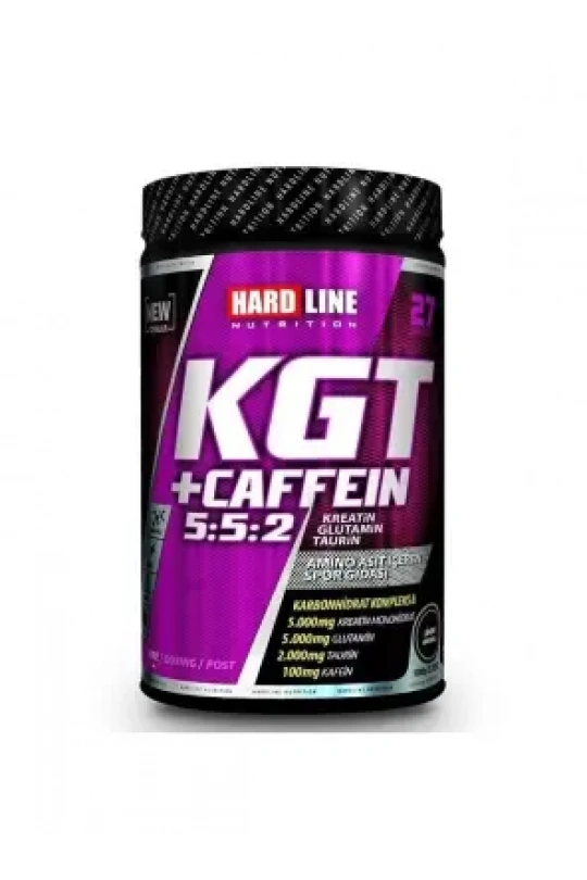 Hardline KGT - Creatine - Kreatin, Glutamin ve Taurin - - Limon 1000 gr.
