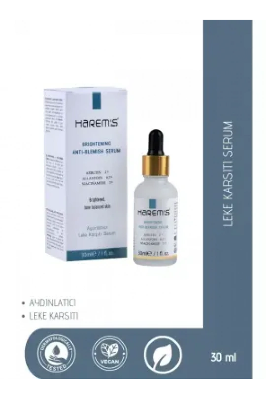 Harems Aydınlatıcı & Leke Karşıtı Serum 30 ml