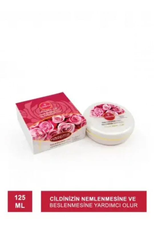 Harems Gül Özlü Yüz & Dekolte Bakım Kremi 125ML
