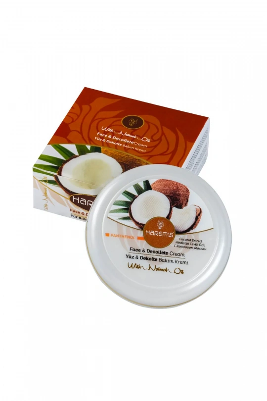 Harems Hindistan Cevizi Özlü Yüz & Dekolte Bakım Kremi 125ML