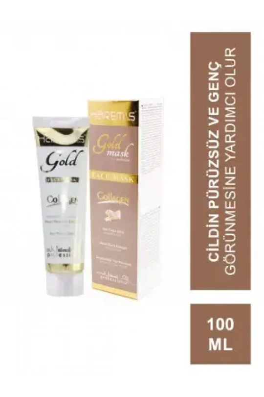 Harems İnci Tozu Özlü Soyulabilir Altın Maske Kırışıklık Karşıtı Bakım 100ML