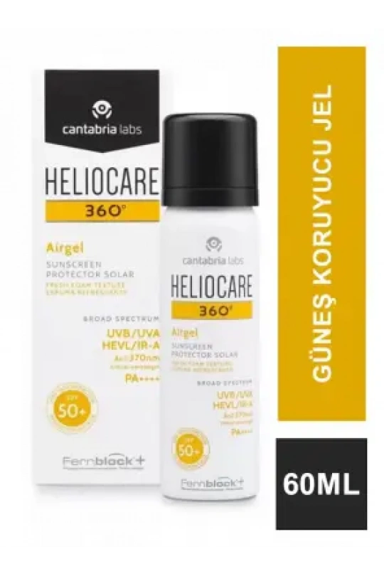 Heliocare 360 Airgel SPF50+ Güneş Koruyucu Jel 60 ml