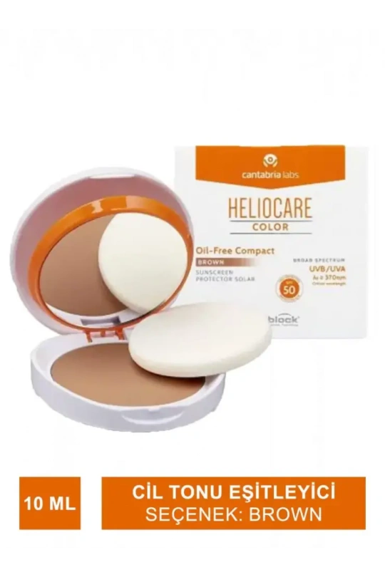 Heliocare Color SPF 50+ Oil Free Compact Yağsız Güneş Koruyucu 10 ml