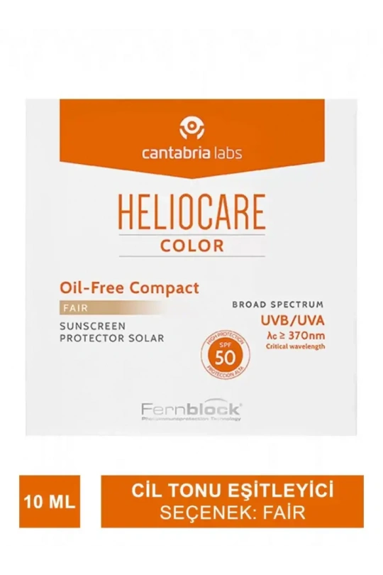 Heliocare Color SPF 50+ Oil Free Compact Yağsız Güneş Koruyucu 10 ml