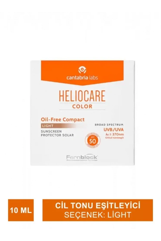 Heliocare Color SPF 50+ Oil Free Compact Yağsız Güneş Koruyucu 10 ml