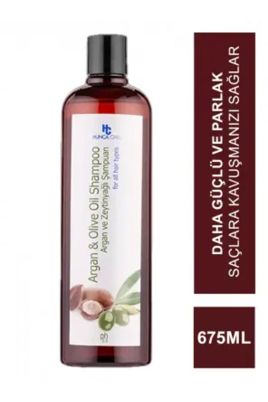 Hunca Care Argan & Zeytinyağlı Şampuan 675 ml