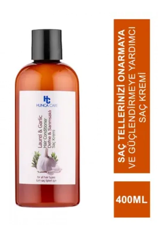 Hunca Care Defne & Sarımsaklı Saç Kremi 400 ml