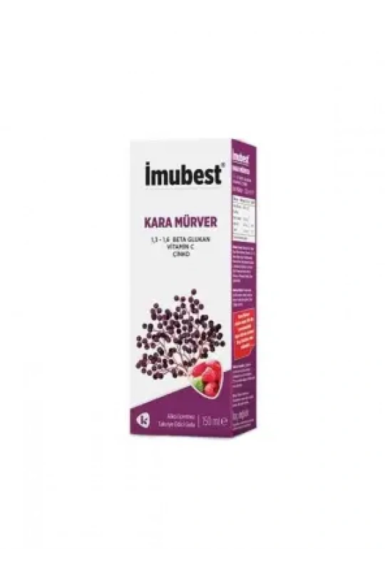 İmubest Kara Mürver Takviye Edici Gıda 150 ml