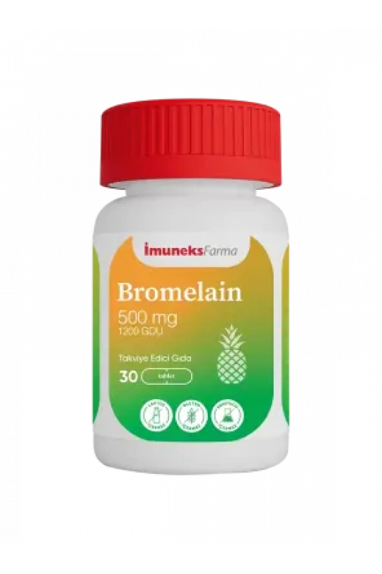 İmuneks Bromelain 500mg 30 Tablet