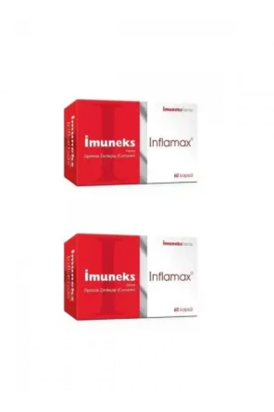 İmuneks Inflamax Optimize Zerdeçöp 60 Kapsül x 2 Adet