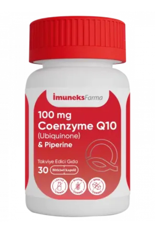 İmuneks Koenzim Q10 100mg 30 Kapsül