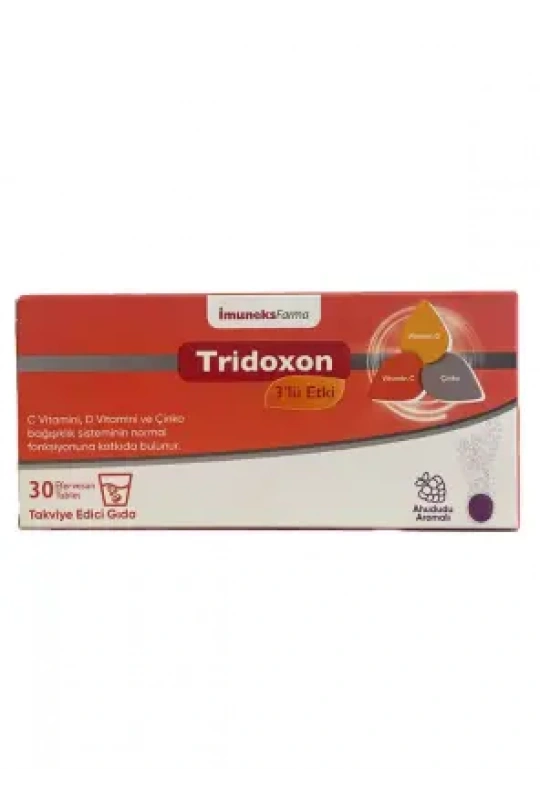 İmuneks Tridoxon 3lü Etki 30 Efervesan Tablet