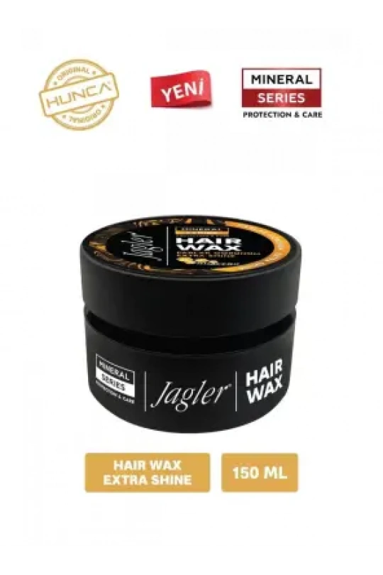 Jagler Mineral Serisi Saç Şekillendirici Wax | Parlak Görünüm 150 ml