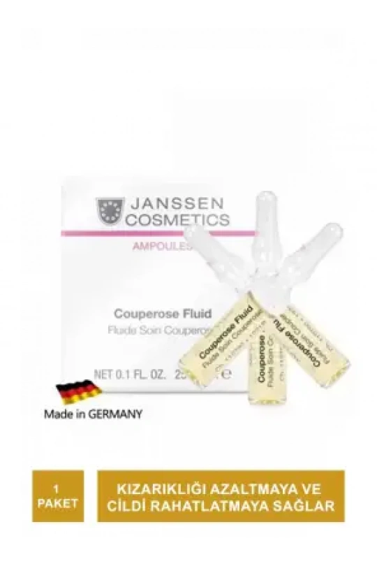 Janssen Couperose Fluid Kızarıklık Ve Hassas Cilt Ampul 1 Paket