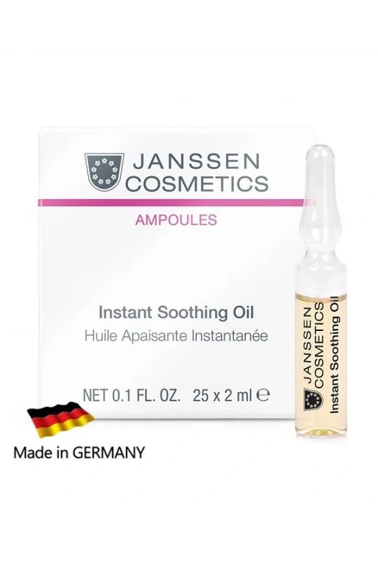 Janssen Instant Soothing Oil Ampul 3lü Paket