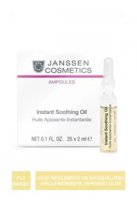 Janssen Instant Soothing Oil Ampul 7li Paket