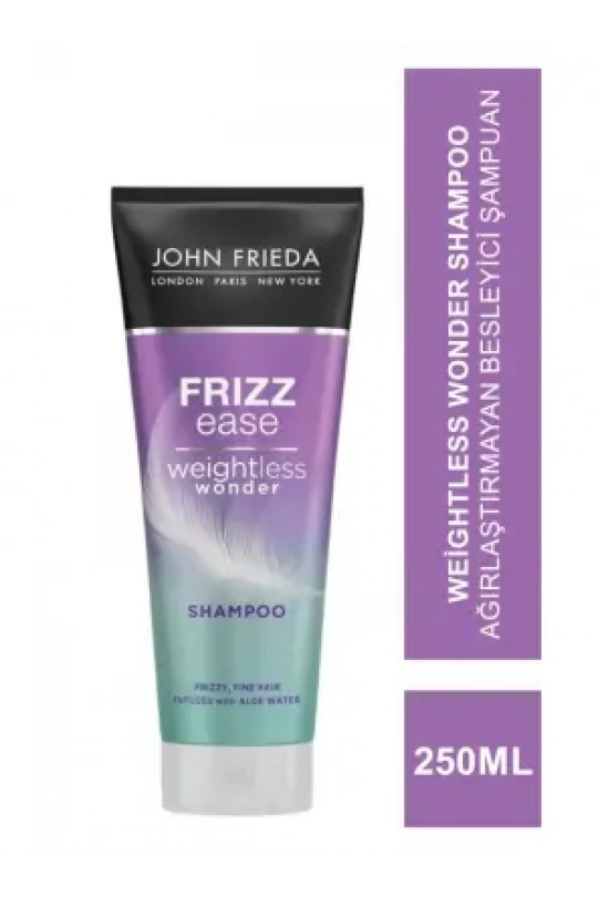 John Frieda Ağırlaştırmayan Besleyici Şampuan- Weightless Wonder Shampoo 250 ml