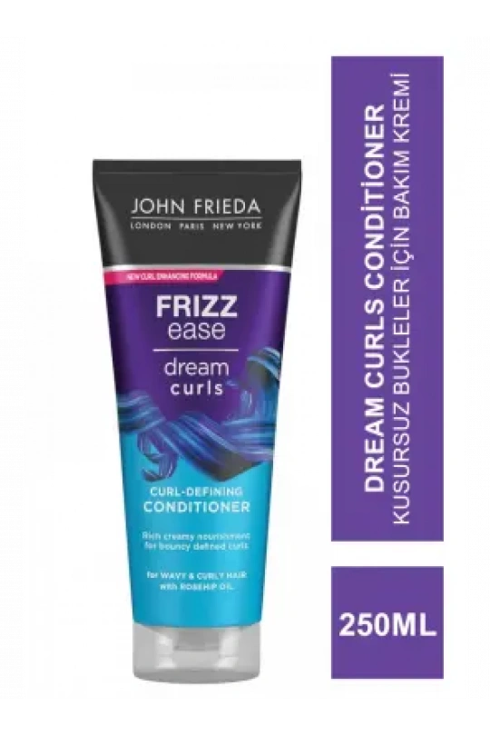 John Frieda Frizz Ease Dream Curls Conditioner 250 ml Kusursuz Bukleler İçin Bakım Kremi