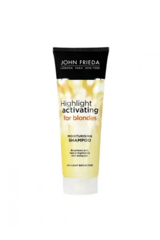 John Frieda Sheer Blonde Highlight Activating Shampoo 250 ml Sarı Saçlara Özel Nemlendirici Şampuan