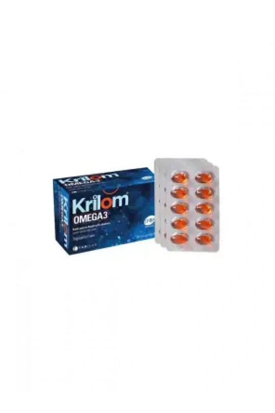Krilom Omega-3 Astaksantin Soft Jel 50 Kapsül