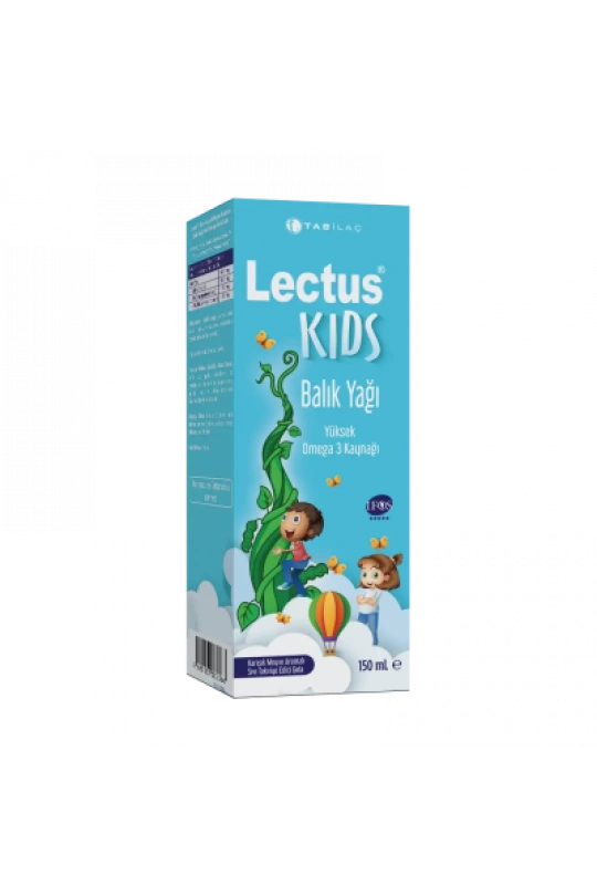 Lectus Kids Balık Yağı Karışık Meyve Aromalı 150 ml