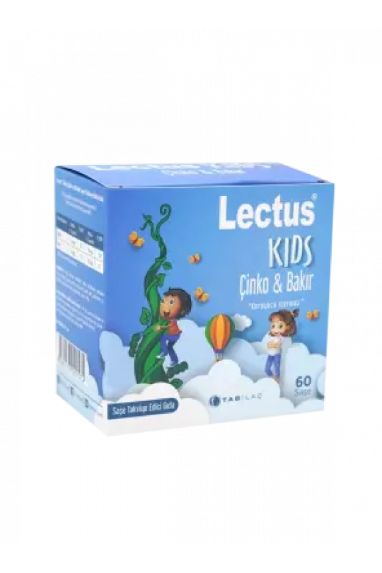 Lectus Kids Çinko& Bakır 60 Saşe