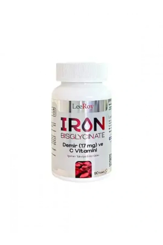 LeeRoy İron Bisglycinate 90 Tablet