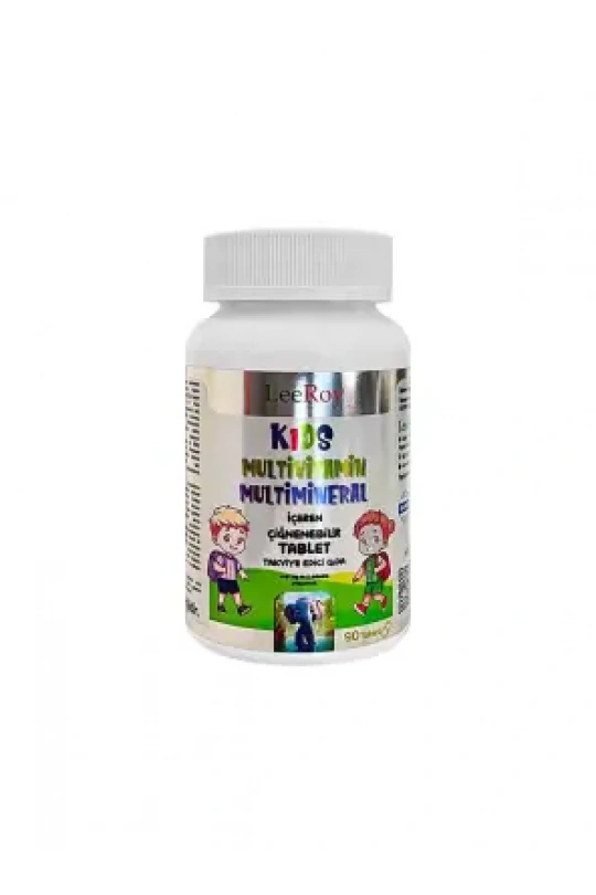 LeeRoy Kids Multivitamin Multimineral (4-10 Yaş) 90 Tablet