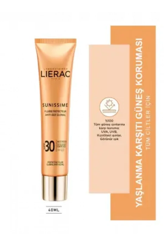 Lierac Sunissime Protective Fluid Spf 30 Güneş Kremi 40 ml