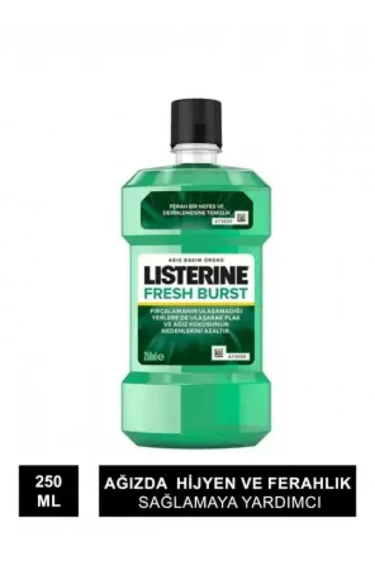 Listerine Fresh Burst 250 ml Ağız Gargarası - Ferah Nane