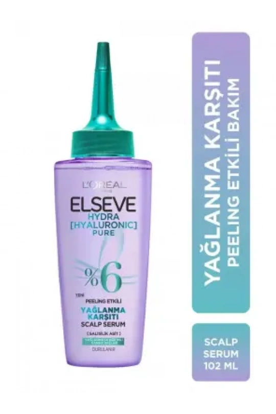 Loreal Elseve Hydra Pure Yağlanma Karşıtı Saç Serumu 102 ml