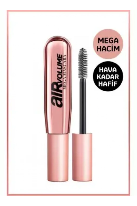 Loreal Paris Air Volume Mega Hacim Veren Maskara - Siyah