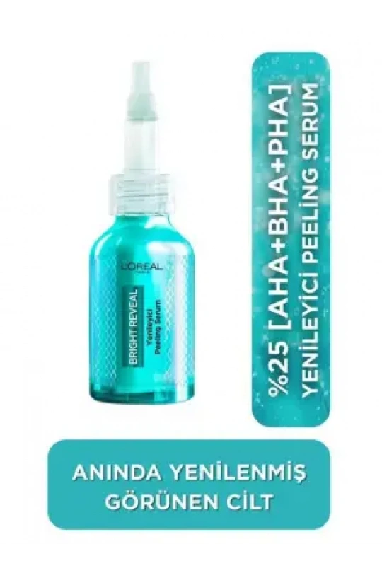 Loreal Paris Bright Reveal - Yenileyici Peeling Serum - 25 ml