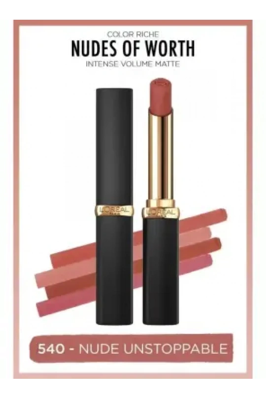 Loreal Paris Color Riche Intense Volume Matte Ruj - 540 Nude Unstoppable