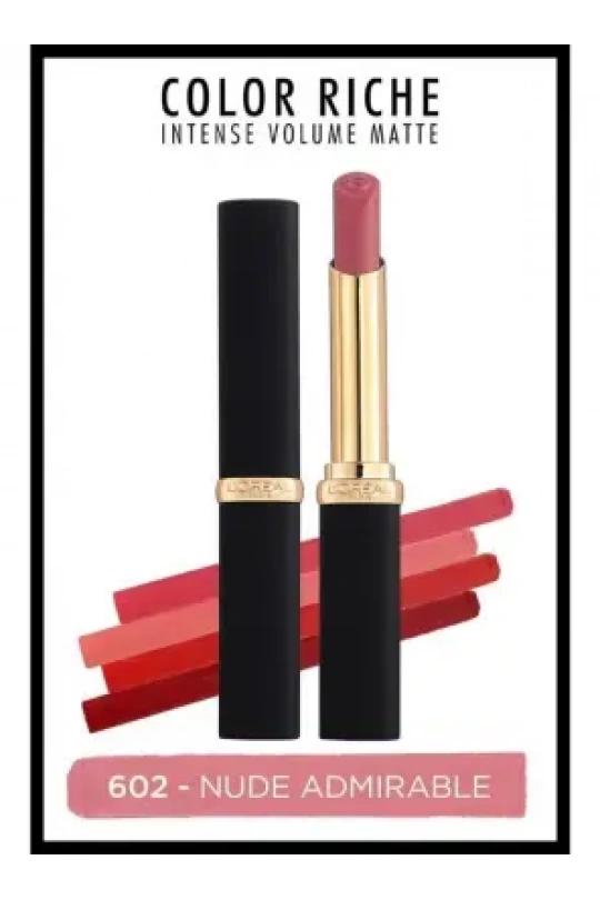 Loreal Paris Color Riche Intense Volume Matte Ruj - 602 NUDE ADMIRABLE