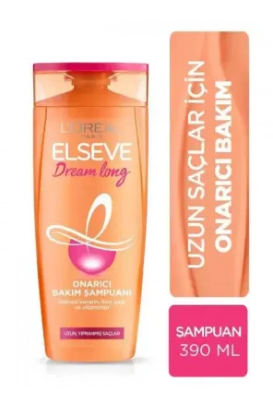 Loreal Paris Elseve Dream Long Onarıcı Bakım Şampuanı 390ml