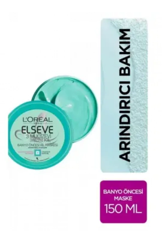 Loreal Paris Elseve Mucizevi Kil Maskesi 150 ml