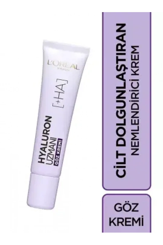 Loreal Paris Hyaluron Uzmanı Nemlendirici Göz Kremi 15ml