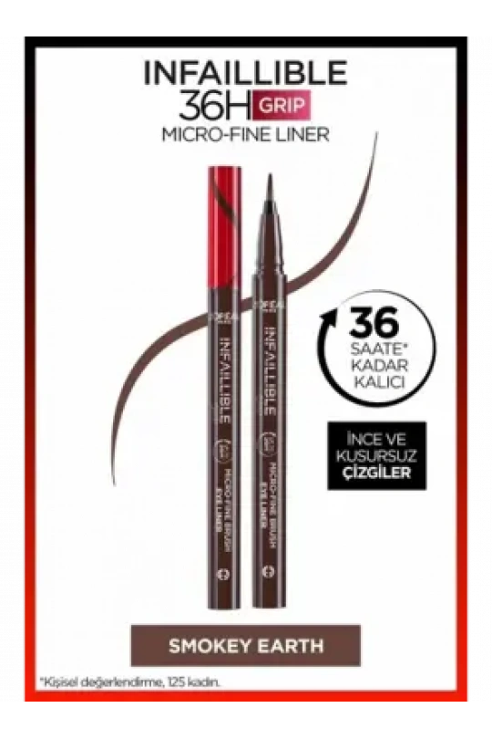 Loreal Paris Infaillible 36H Grip Micro Fine Eyeliner 03 ANCIENT ROSE -Pembe-